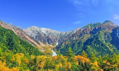 阿尔卑斯山的壮丽景色：新穗高缆车和神高