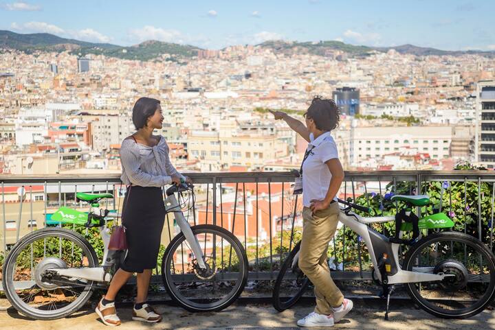 Барселона: електрически велосипед, кабинков лифт Монжуик и разходка с лодка