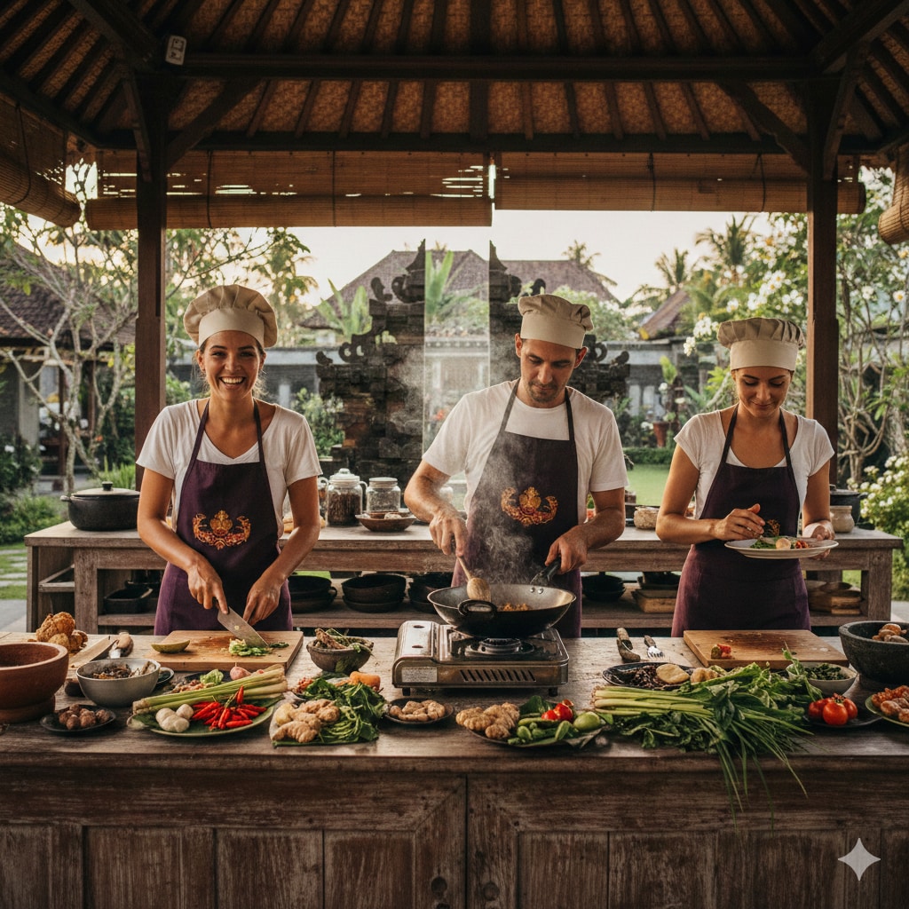 Ubud Traditional Cooking Class And Market Tour