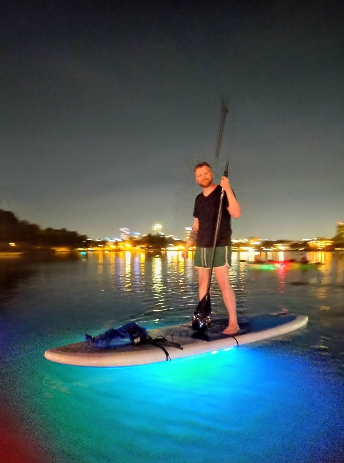 Glow in the Dark Clear Kayak or Paddleboard