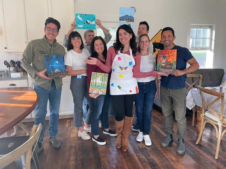 Fiesta privada de pintura para celebraciones en Boise