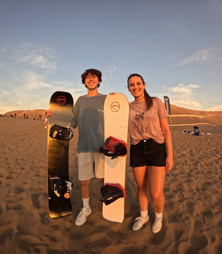 Vive el Sandboard en las Dunas de  Iquique