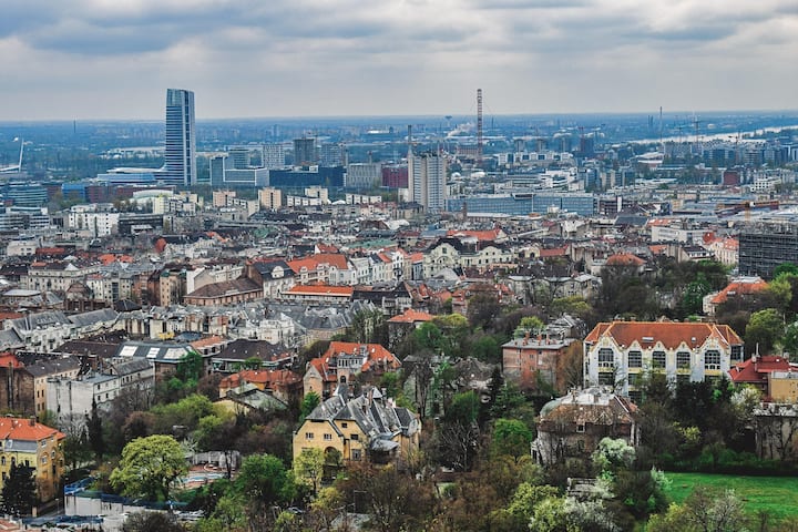 Panoramat e Budapestit: Gellert dhe Kalaja e Budës