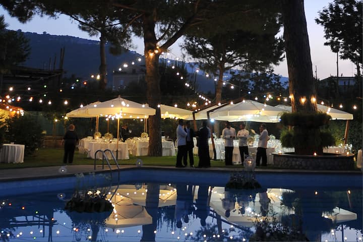Comedor privado y eventos en Villa Gargiulo