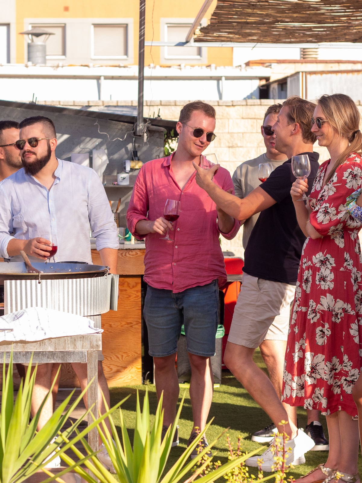 Paella Masterclass in a beautiful Rooftop Garden