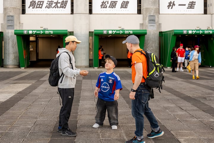 ტოკიო: ფეხბურთის მატჩი ადგილობრივ ფანთან ერთად და ბილეთი