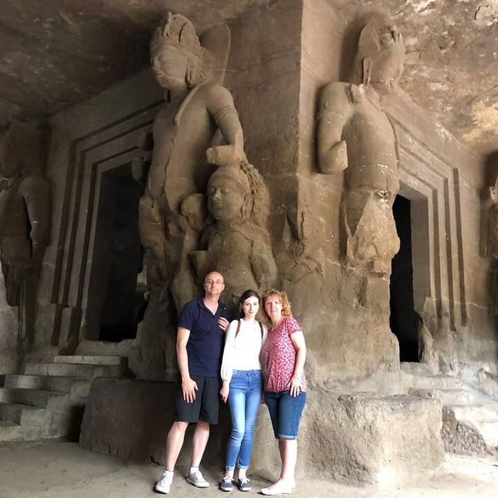 Разгледайте скалните храмове на Елефанта