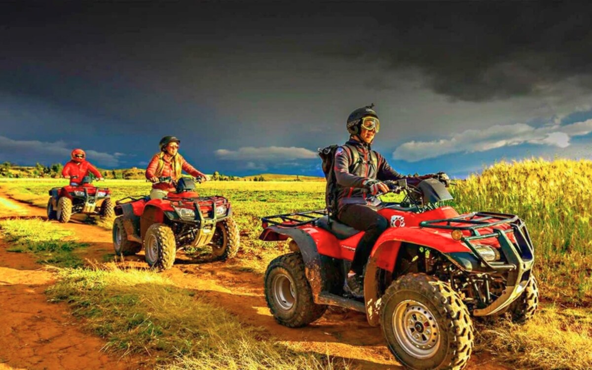 Ride ATVs to Moray & Maras Salt Mines