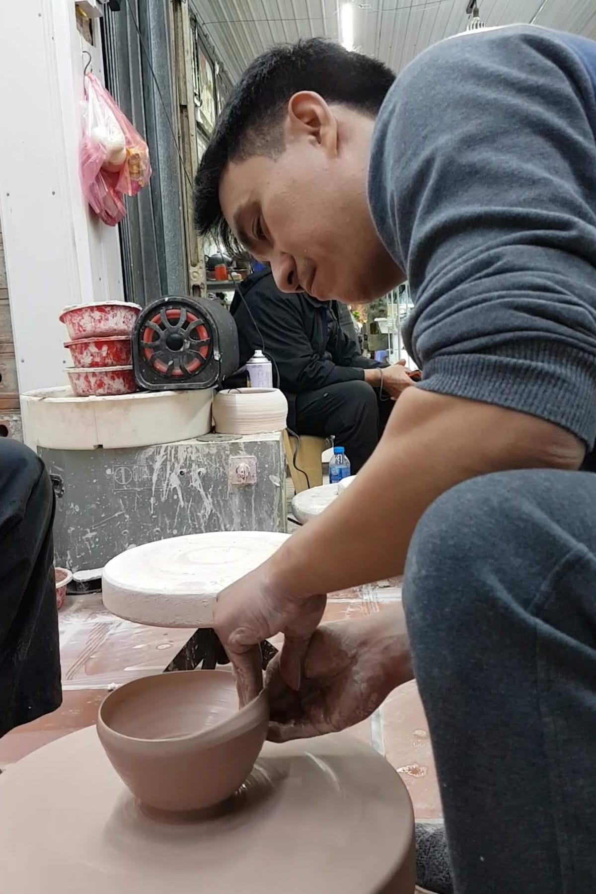 Enjoy making pottery with a local expert