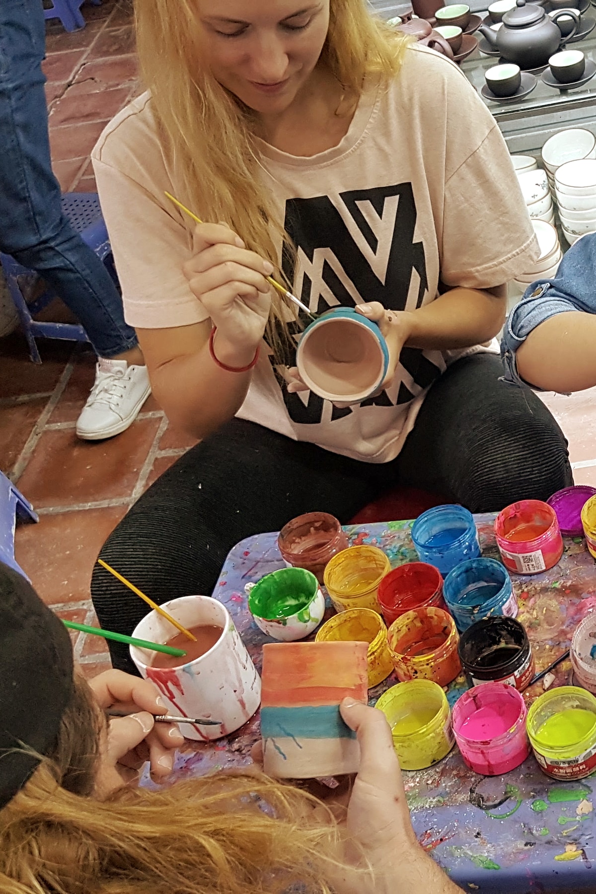 Enjoy making pottery with a local expert