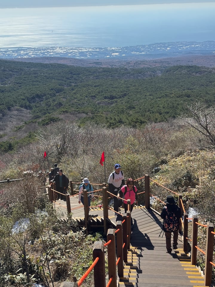 ლაშქრობა ჰანალასანზე, ჯეჯუში: კორეის უმაღლეს მთაზე