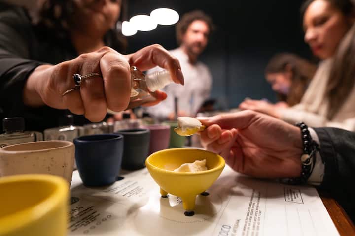 დააგემოვნეთ ნაყინი და მესკალი