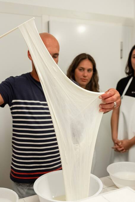 Fabriquez vos burratas et votre stracciatella