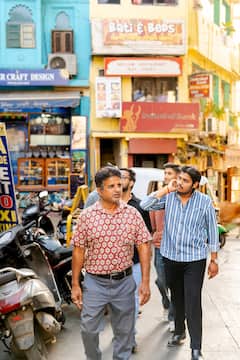 Passeio a pé por Udaipur: mercados, artesanato e artes