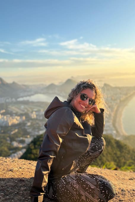Nascer do sol no Morro Dois Irmãos