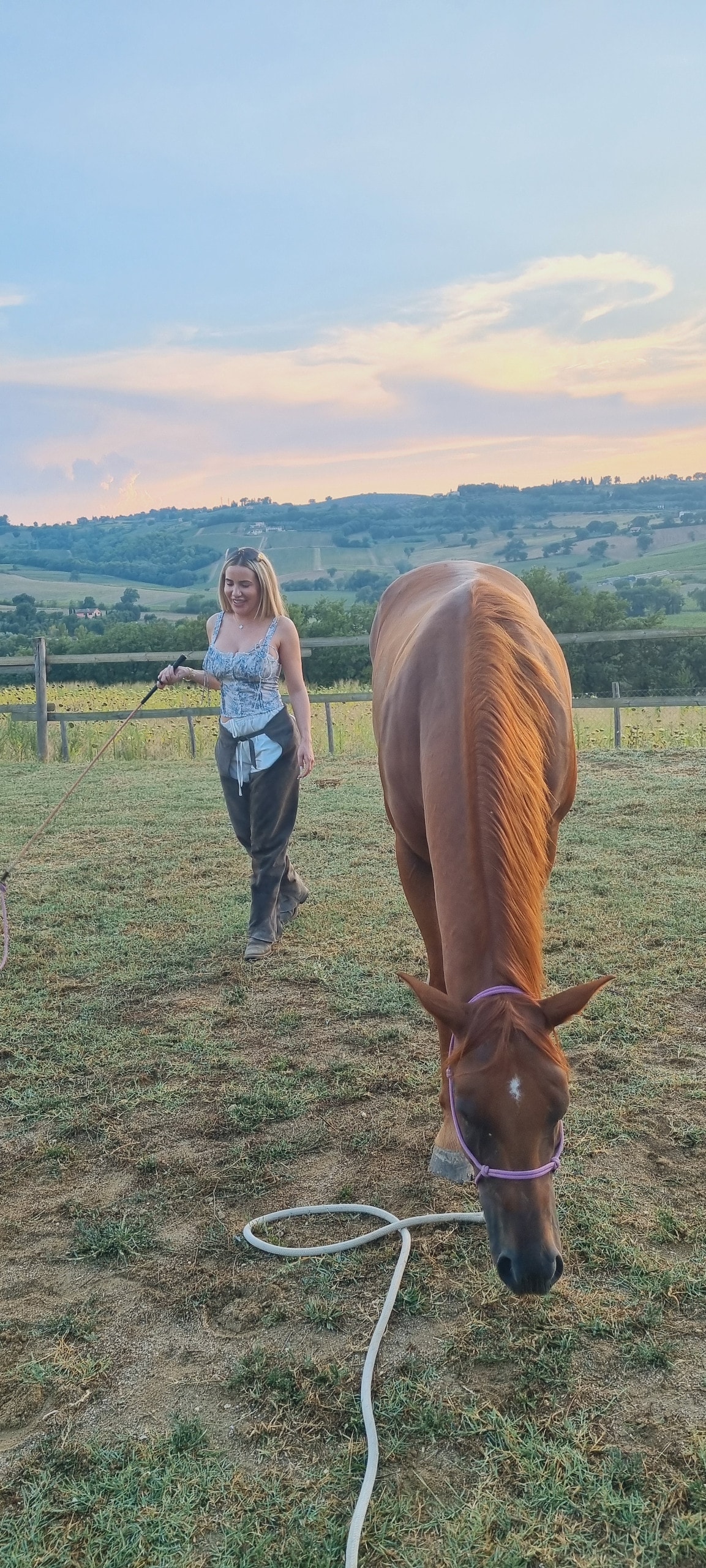 Horseback ride in the Natural Way