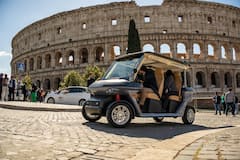 Highlights von Rom und verborgene Schätze mit dem Golfcart
