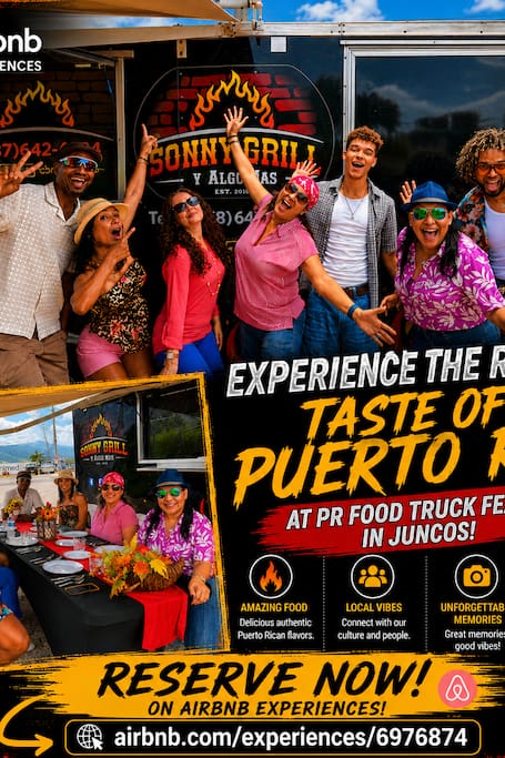 Authentic Puerto Rican Food Truck Feast