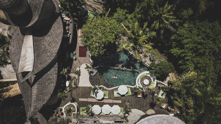 დაისვენეთ ჯუნგლებში მდებარე VIP‑სახლში