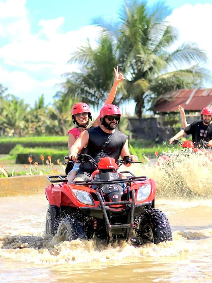 Приключение с ATV в Убуд и обяд