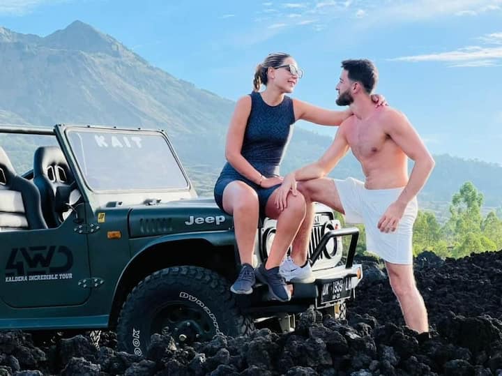 Aventurë me xhip në vullkan dhe shëtitje në Ubud