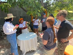 Indigenous Día de Muertos Ceremony & Altar Setting
