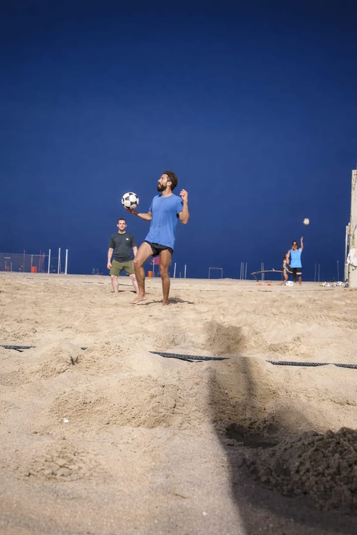 Furahia Tukio la Mpira wa Miguu wa Ufukweni la Copacabana