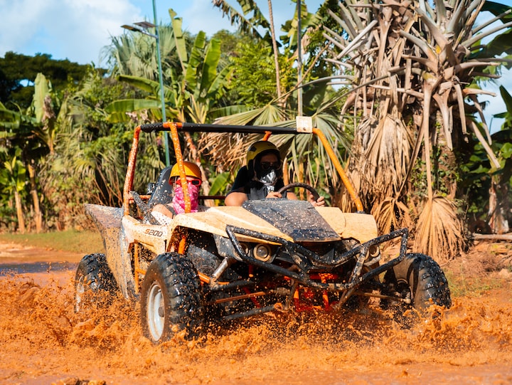 Buggies, Zipline, Horseback & Cenote Swim Combo · ☆4.77