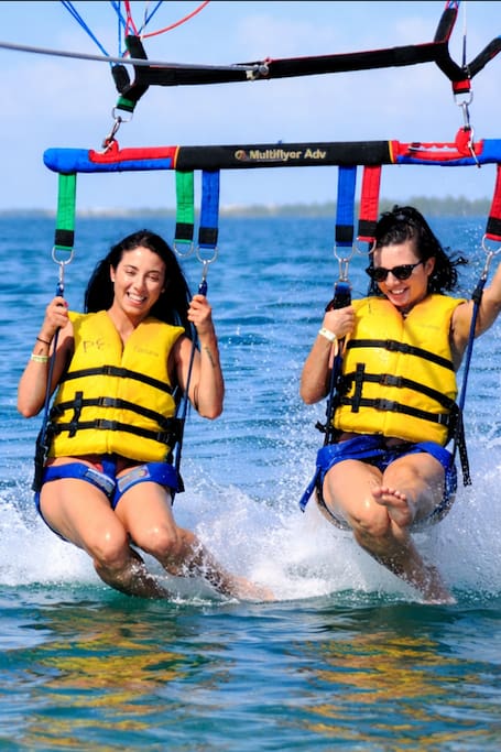 Take flight over scenic waters