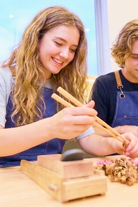 Tokyo Shinjuku Chopstick Making Workshop