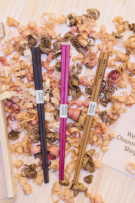 Tokyo Shinjuku Chopstick Making Workshop