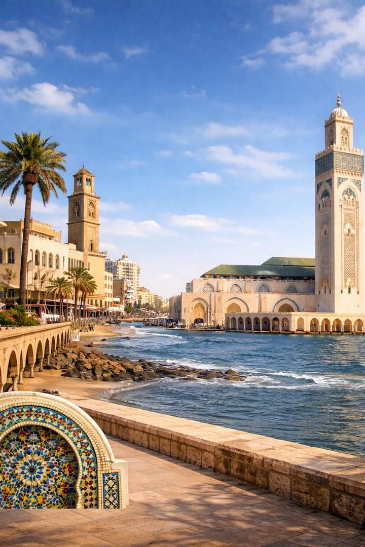 Udhëtim ditor nga Marrakeshi në Kazablanka Vizito Qytetin e Xhamive