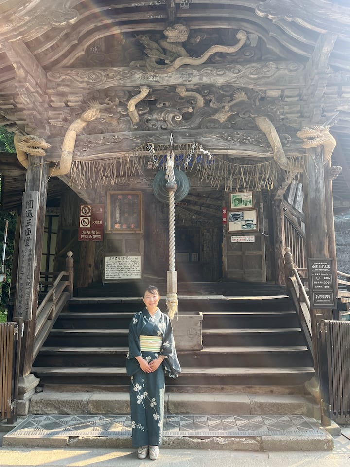 किमोनो गाईडसह खाजगी सामुराई टूर