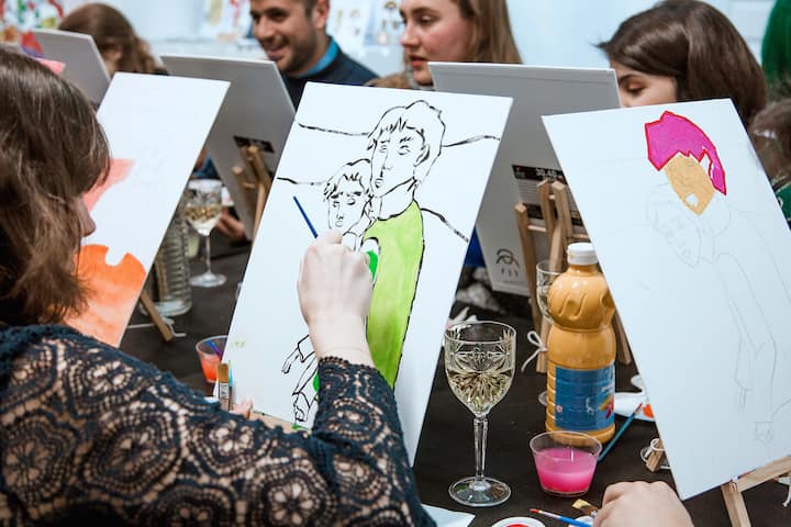 Drink&Paint: ateliers créatifs et festifs