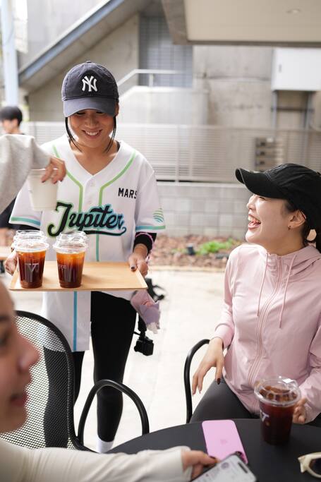 Running & Coffee with Hina @megandhina