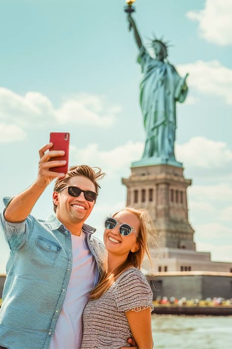 Cruise NYC harbor & get up close to Lady Liberty