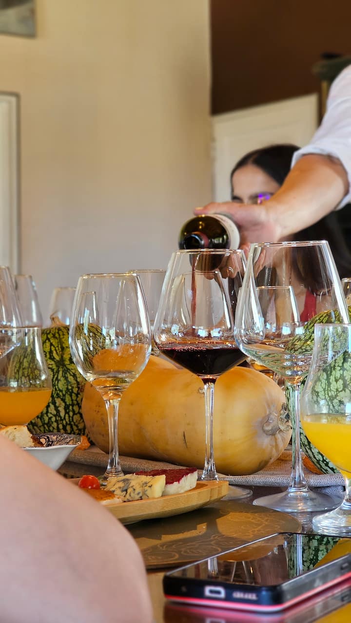 Degustim i verës me guidë nga një somelier