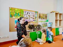 Naturaleza en Saarówka: talleres con una educadora