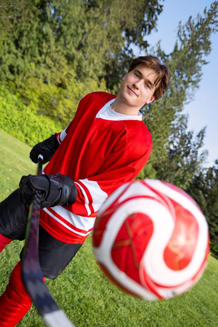 Toronto Soccer Camp with Macklin Celebrini