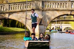 Punt past iconic colleges with a guide
