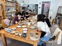 丹阳当地工坊制作陶器体验  陶艺课