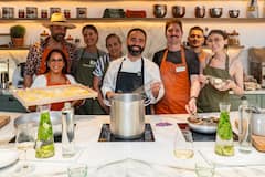 Recorrido por el mercado de Campo de' Fiori - Taller de pasta y tiramisú