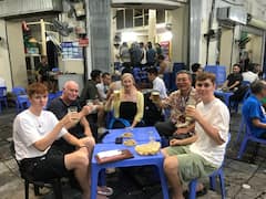 Buena cocina vietnamita en un lugar oculto