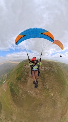 阿特拉斯山滑翔伞和 GoPro 体验