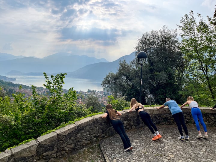Lago di Como: esperienza di allenamento e panorami