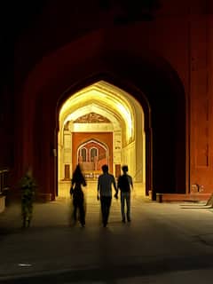 Delhi: Visita guiada al espectáculo de luz y sonido de Redfort