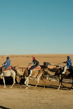Pase de un día de lujo al desierto de Agafay, alberca y almuerzo de 3 tiempos