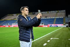 Visite du stade de Cagliari, bord de terrain et apéritif