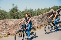 סיור אופניים חשמליים בגבעות פירנצה עם גלידת ג'לאטו