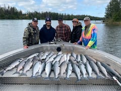 Pêche au saumon sur la rivière Kenai ou Kasilof